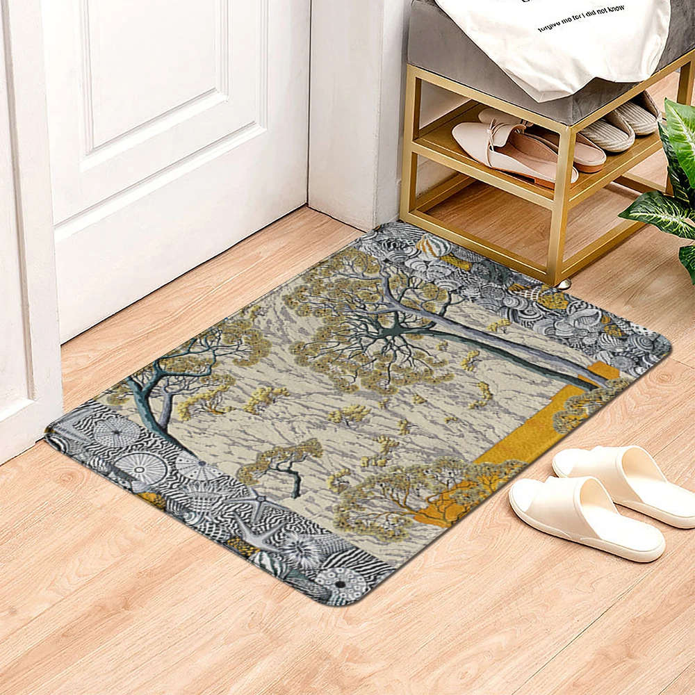 

Коврик для ванной комнаты, маленький коврик для душа, декоративный Впитывающий Коврик для ног, коврик для входной двери, кухонный коврик, ко...