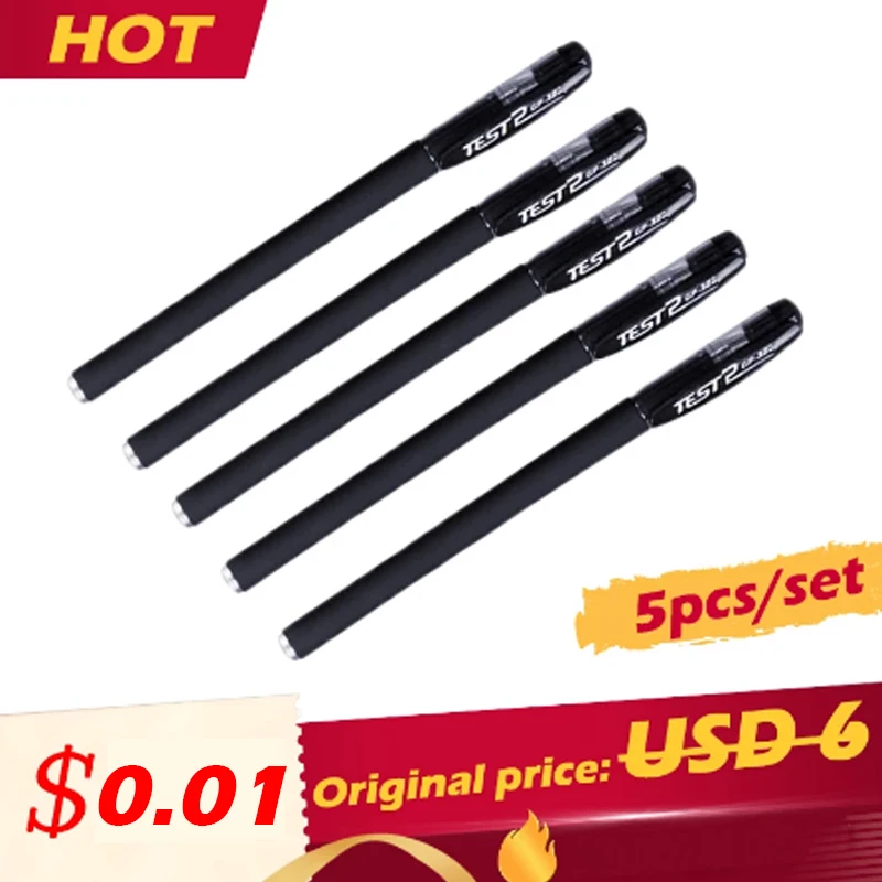 

Gel pen 0.5mm gel refill, bullet point black gel pen