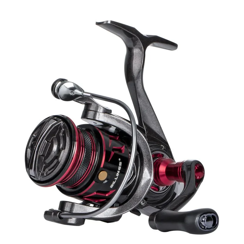 Mavllos MG BFS Spinning Reel Max Drag 6kg Ratio 5.1:1 No Gap Screw In Handle Design Ultralight Carp Fishing Reel