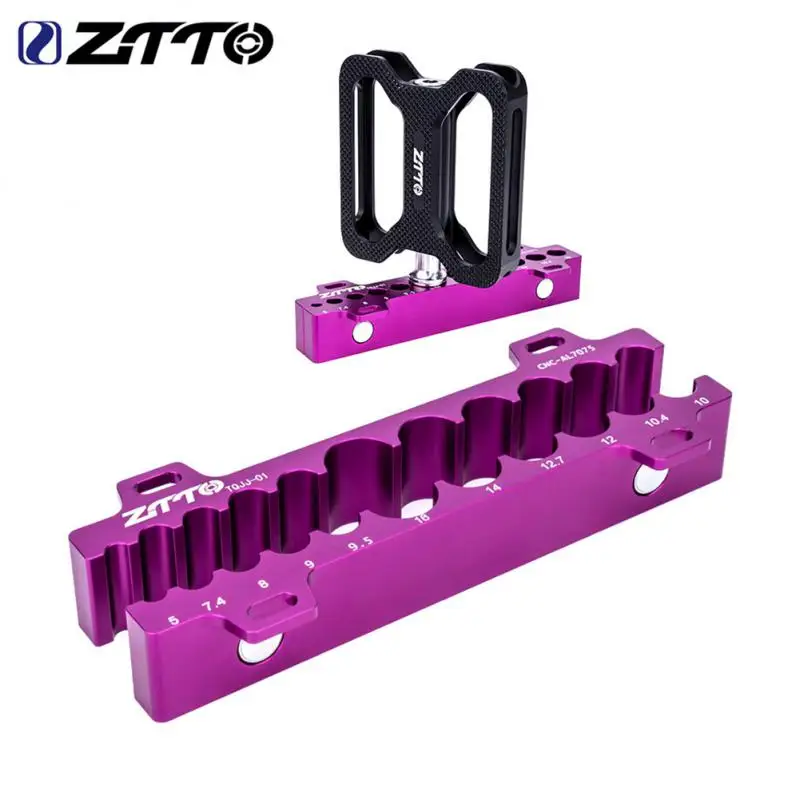 

Bicycle Bracket Small Size Bicycle Repair Tool Most Round Tubes Aluminum Alloy Ront Fork Repair Clip Three Models