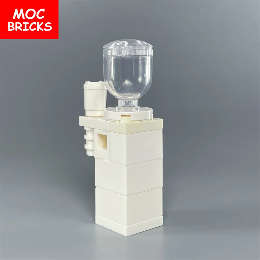 Распродажа кубики MOC мини-диспенсер для воды строительные блоки фигурки