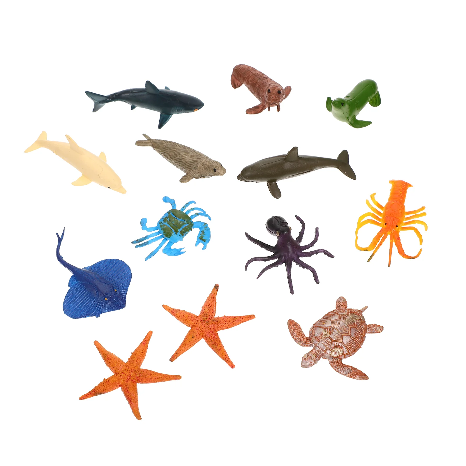 

Animal Sea Animals Life Figures Figurine Ocean Kids Marine Model Figurines Turtle Toy Underwater Learning Toys Creature