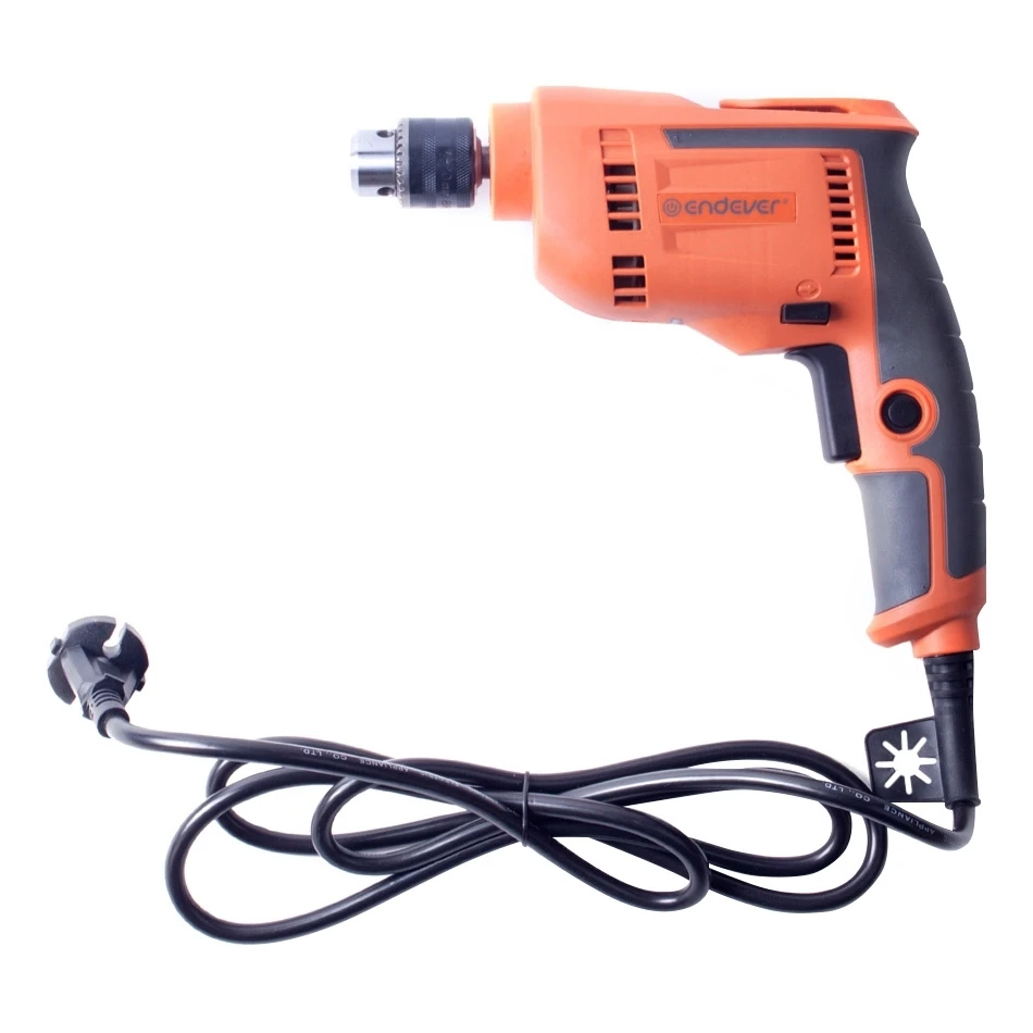 Дрель электрическая Endever Spectre-2020 (Мощность 450 Вт скорость вращения 2600 об/мин