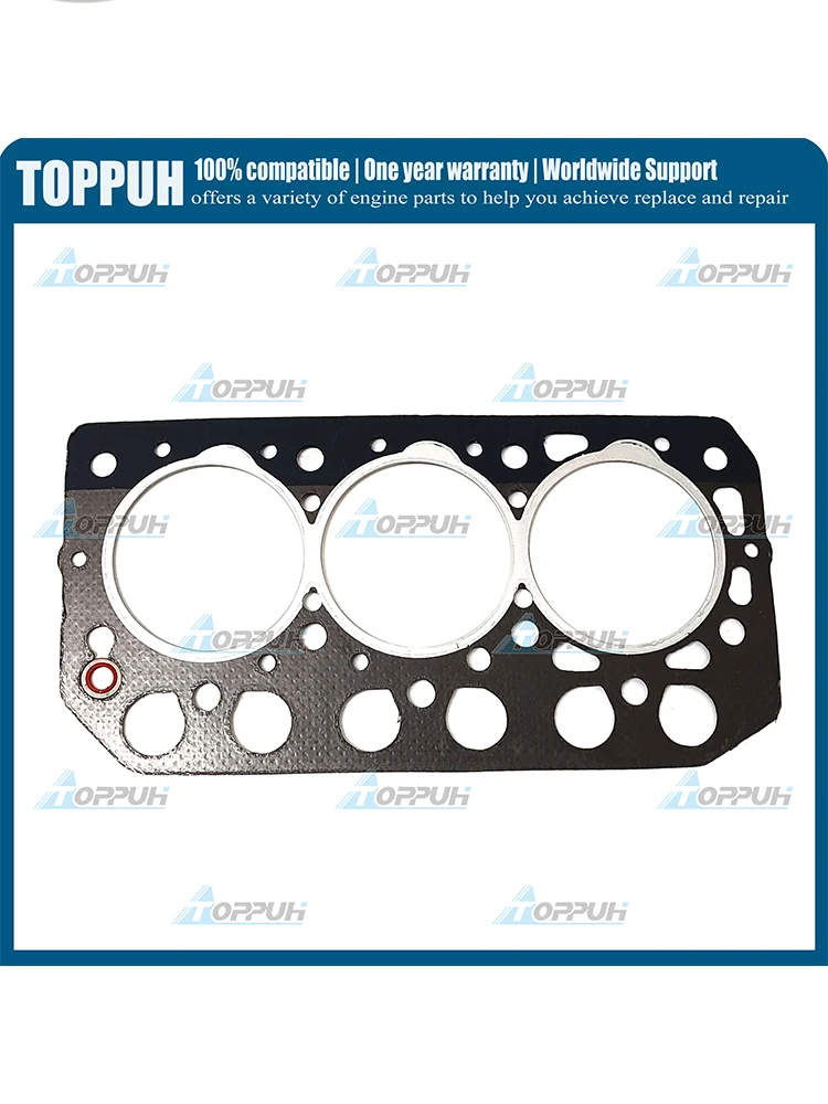 Новая прокладка головки блока цилиндров (графит) для Mitsubishi S3L S3L2