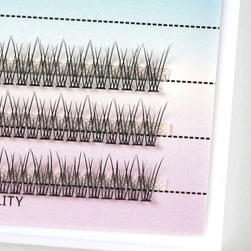 120 шт./коробка накладные ресницы из натуральной норки