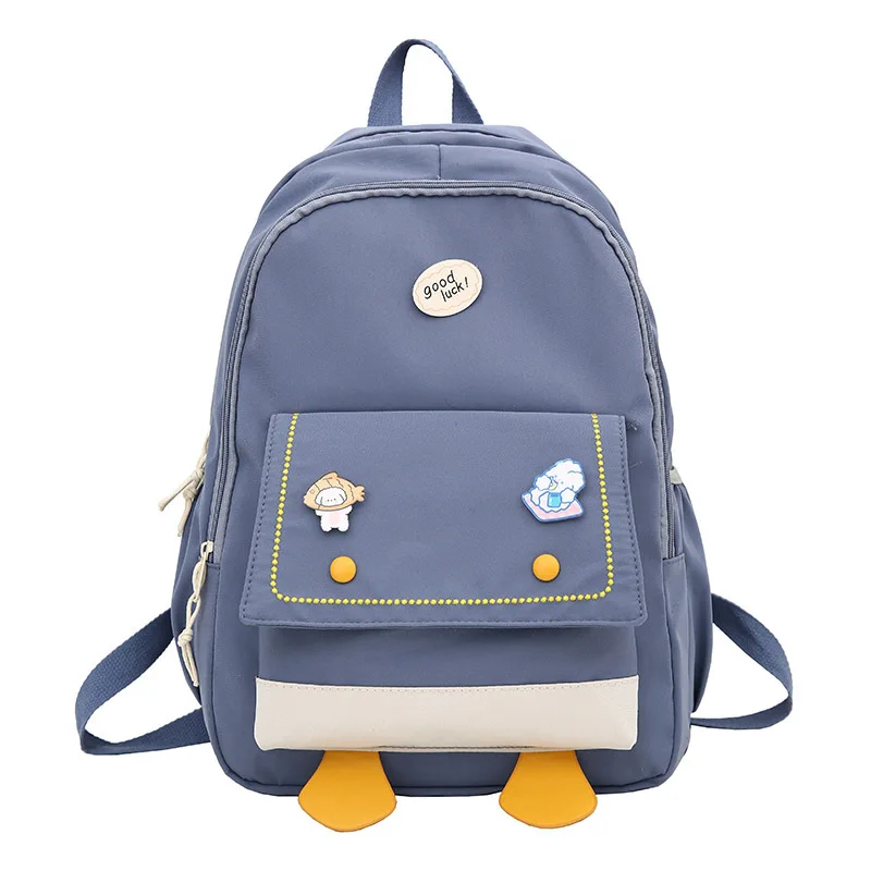 

Korea Travel Backpack for Girls 2022 Large Canvas Women Students School Bag Fashion Kawaii Female Backpack Shoulder Book Bag