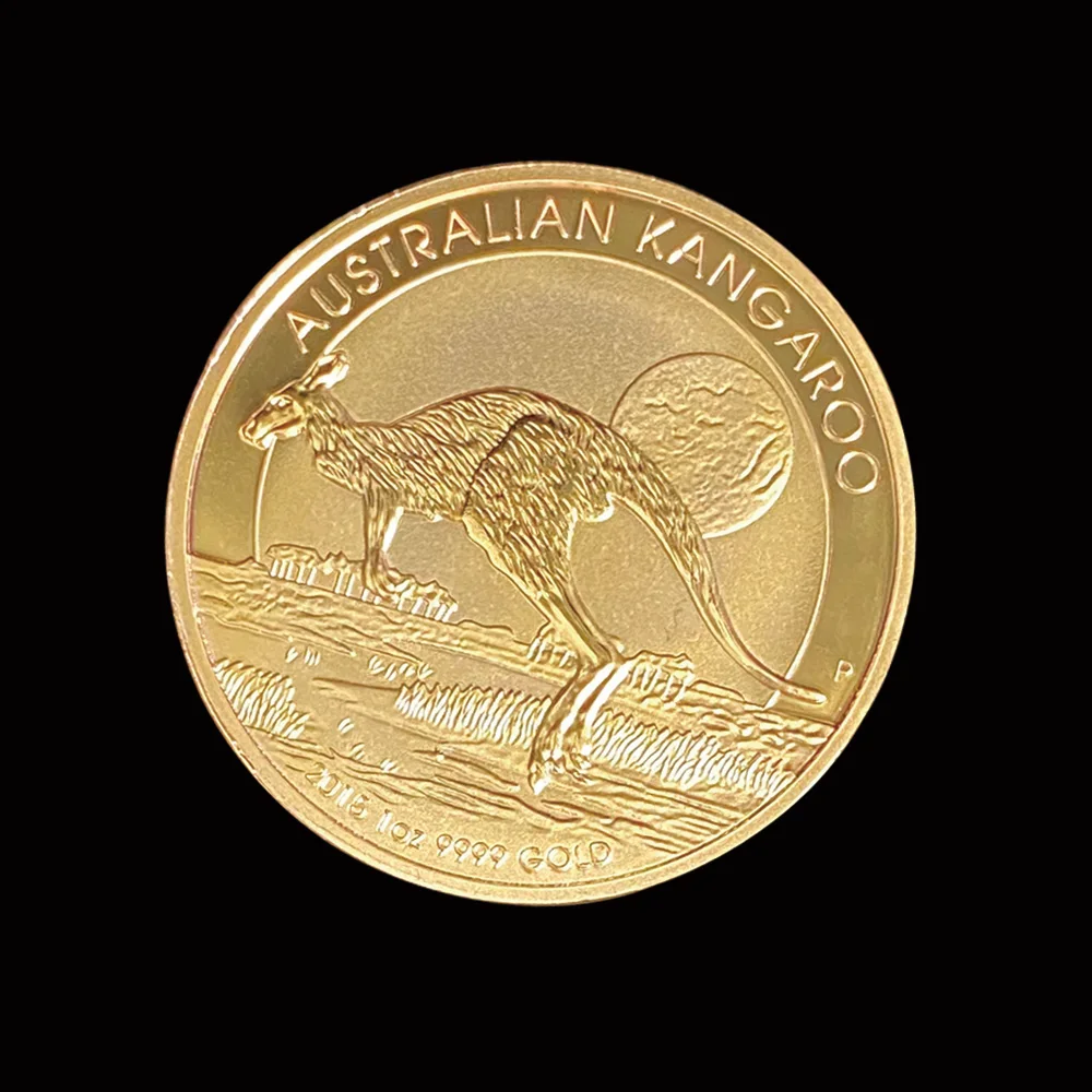 2015 Австралийский кенгуру 1ZO Золотая Памятная Коллекция Элизабет II монеты |