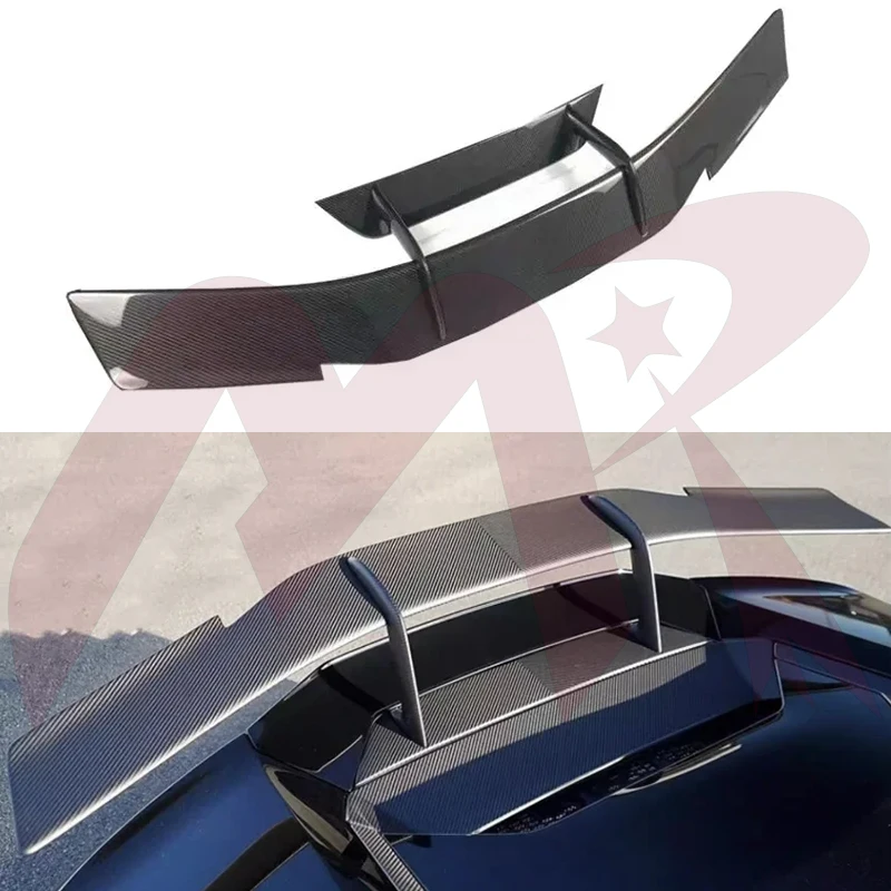 Для Lamborghini Huracan EVO настоящее кованое углеродное волокно заднее крыло автомобиля