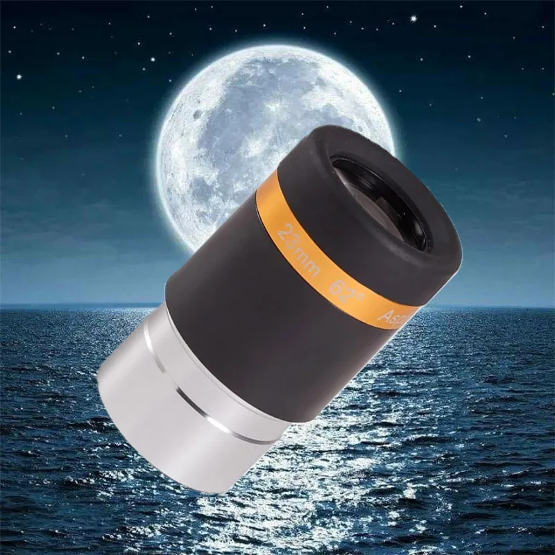 HD Асферический Астрономический Окуляр Широкий Угол 23 Мм 62 Градуса Полностью