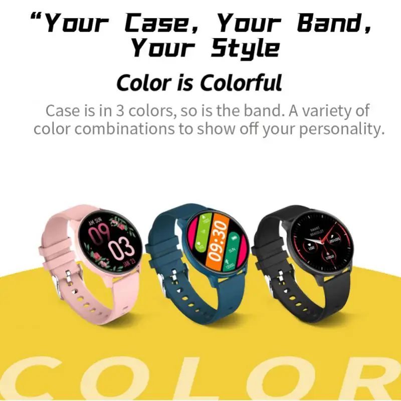 

Watch Call Message Reminder Heart Rate Monitor 200mah 1.28inch Magnetic Charging For Ios Android Smart Bracelet