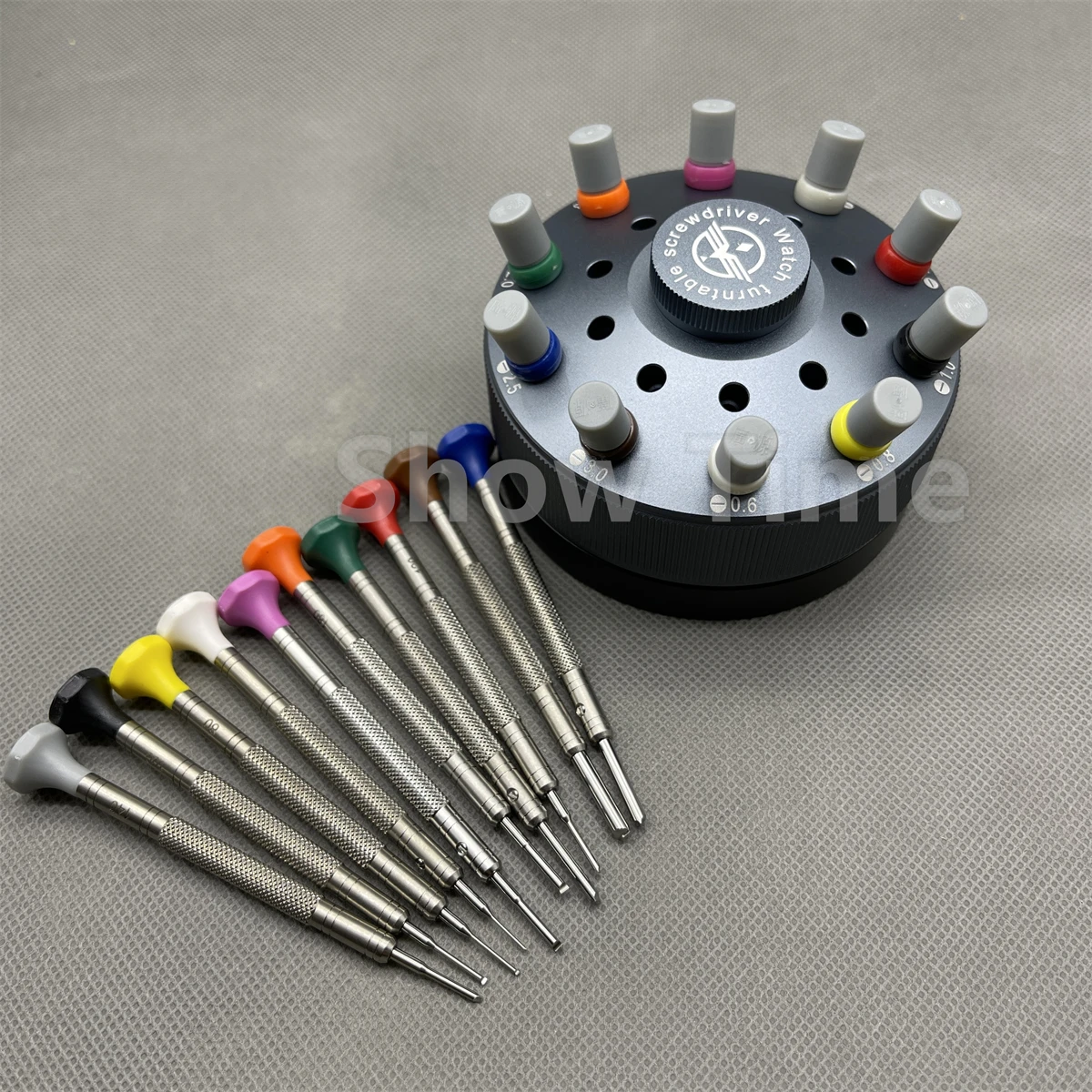 

best quality 316L stainless steel non-slip watchmakers ergonomic 10 piece screwdriver set