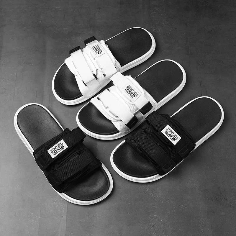 Couple Slippers Women's Summer Beach Shoes Bathroom Home Slippers Non Slip EVA Flat Shoes Lndoor and Outdoor Men's Slippers