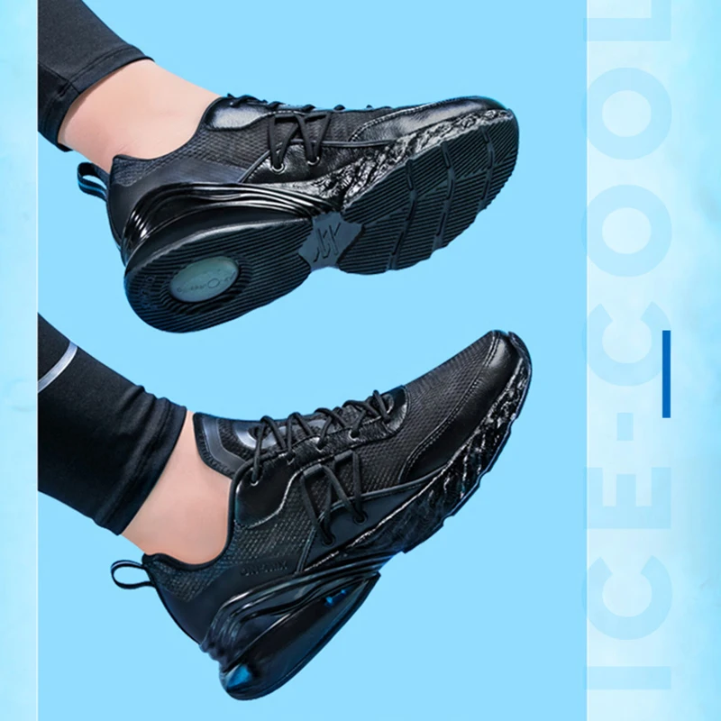 ONEMIX Men Running Shoes Summer Breathable Mesh Damping Air Cushion Male Fashion Outdoor Trainer Sports Shoes Walking Sneakers