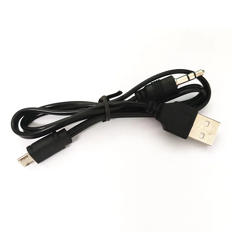 USB к 3 5 мм AUX аудио кабель в 1 мини микро штекер зарядный для динамиков Android телефон