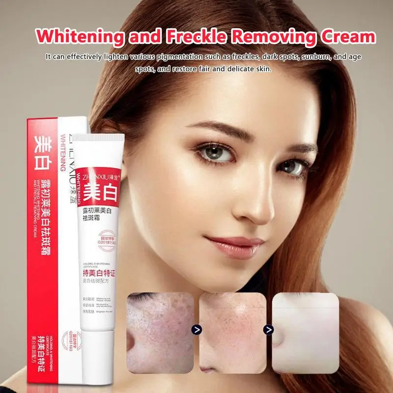 

Lighting Cream Moisturizing Brightening Skin Care Whitening Freckles Cream Plant Ingredients Light Texture Remove Dark Spots