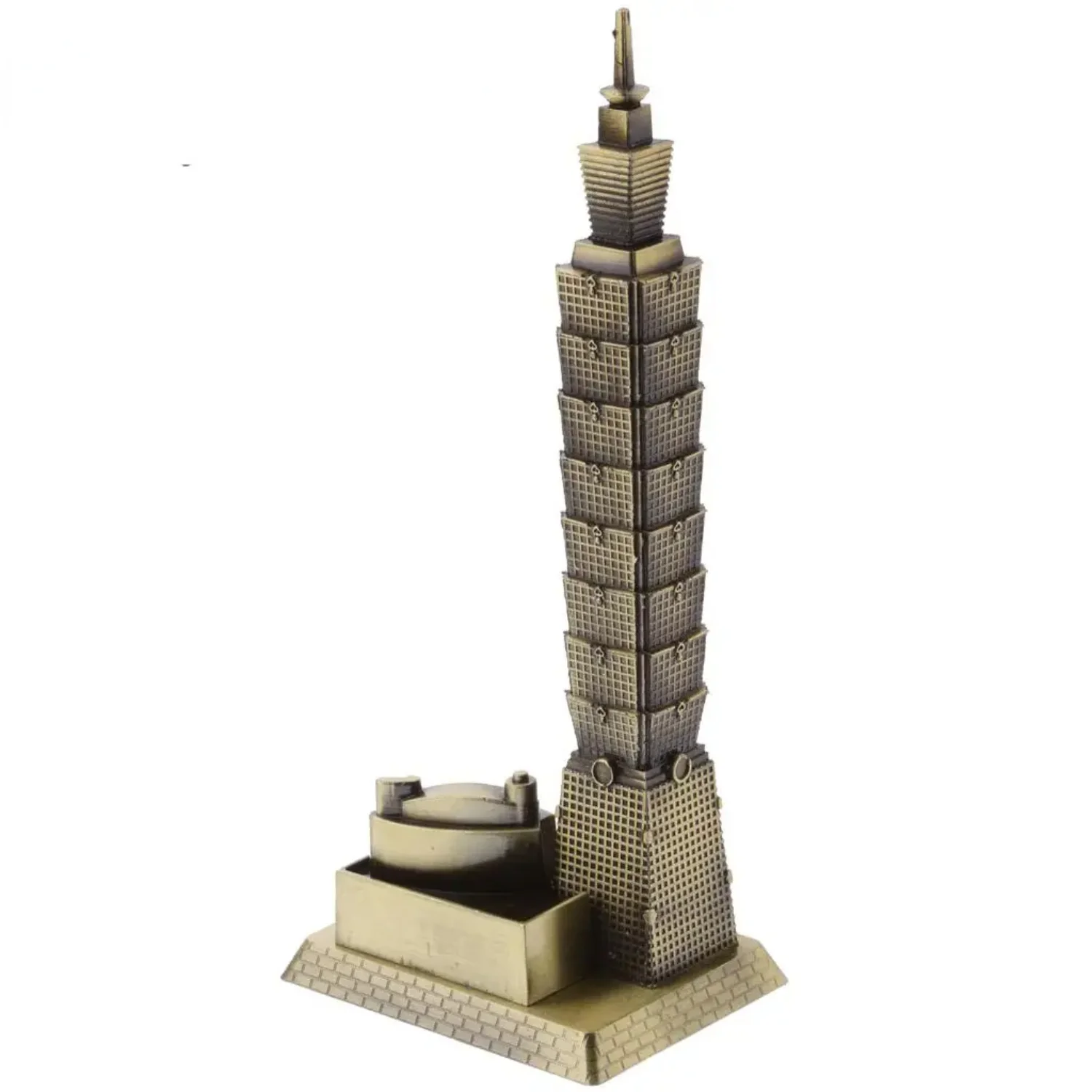 Модель башни MagiDeal Taipei 101 Тайвань - элегантное настольное украшение для спальни