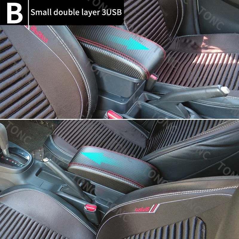 Для Hyundai Accent подлокотник для Accent/solaris 2013 2014 2015 2016 ящик хранения автомобильных