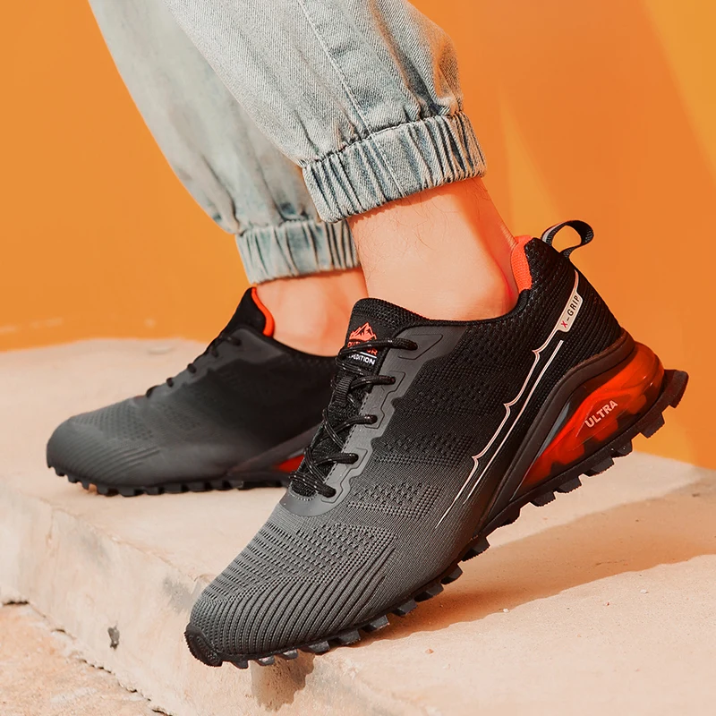 Men's Golf Shoes Mesh Breathable Outdoor Sneakers Men's Golf Sneakers Blue Green Plus Size 50 Men's Golf Training Shoes