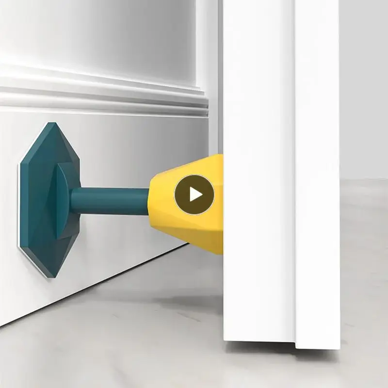 

Door Wall Buffer Safety Tools 1 Pc Door Stop Practical Door Rear Retainer Floor Protector Bracket Stop Door To Door Door Pads