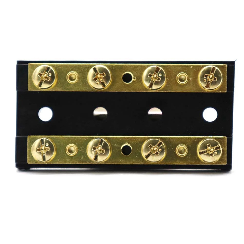 

1 PC 60A DC 32V Replacement Dual Bus Bar Power Distribution Box for Yacht Vehicle Car Boat