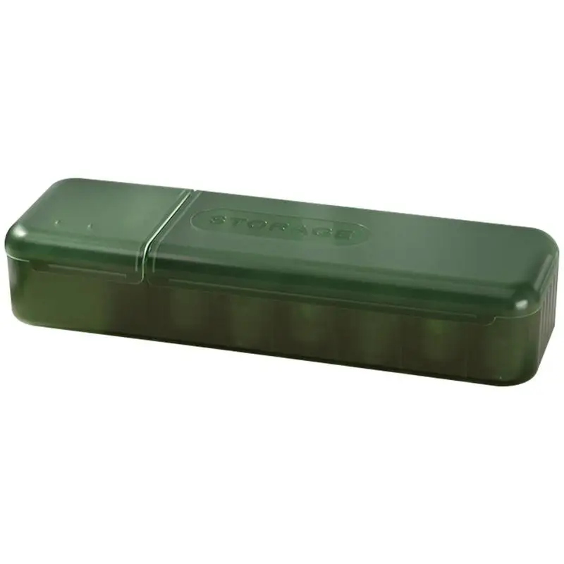 

Прозрачный контейнер для хранения кабеля для передачи данных с 7 отделениями