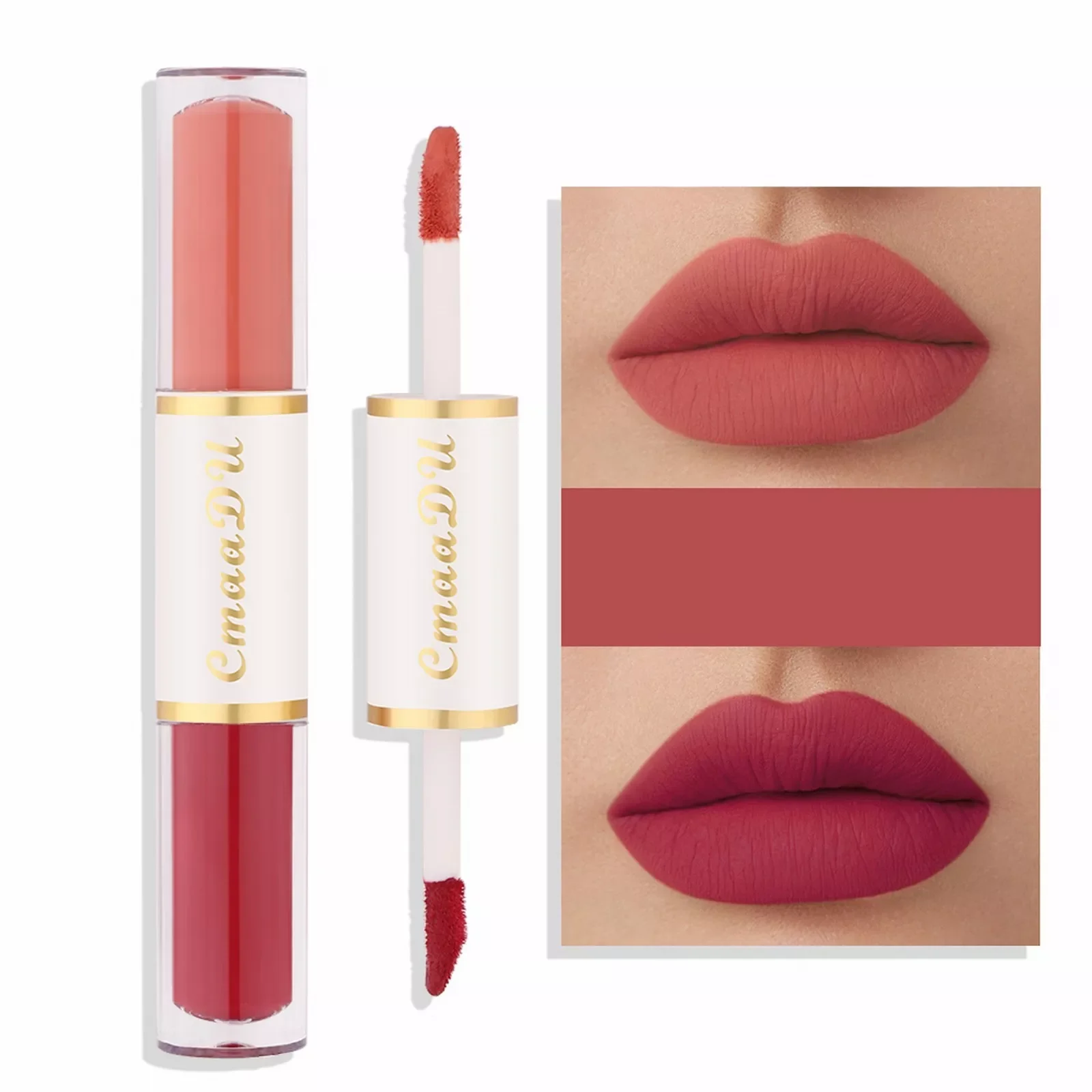 

NEW2023 Lipstick Non Stick Cup Waterproof Long Lasting Lip Gloss Durable Nude Velvet Lipstick For The Perfect Lip Look 4ML