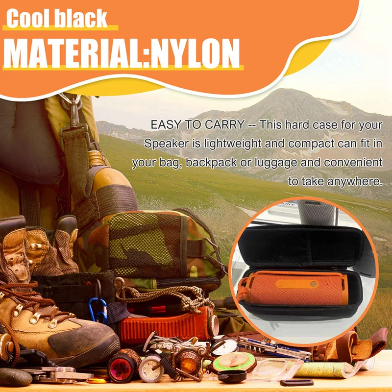 Travel Protective Case For Sony ULT FIELD 1 Wireless Speaker Portable Storage SRS-ULT10