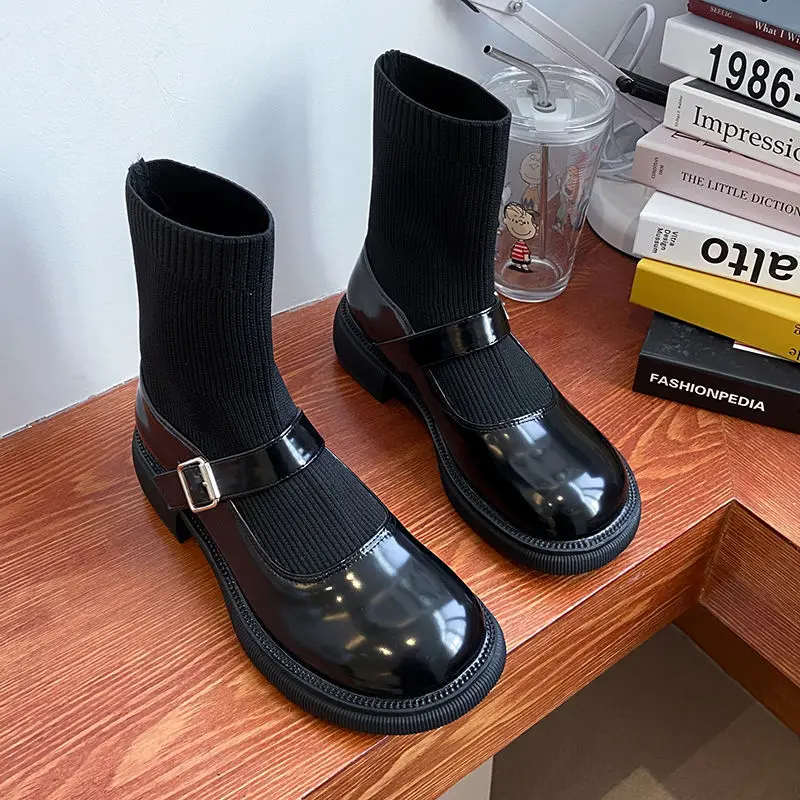 Woman Fashion Hidden Wedge Heel Casual Shoes Spring Autumn Women's High Heels Shoes Breathable Platform Oxfords Outdoor Shoes