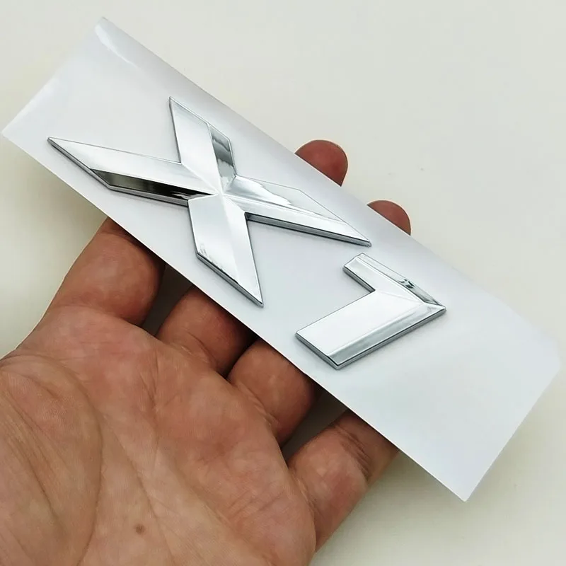 

3D ABS Хром Черный BMW X1 Эмблема Наклейка Буква Значок Наклейка Для Багажника Задняя Дверь Авто Стайлинг Аксессуары Совмести...