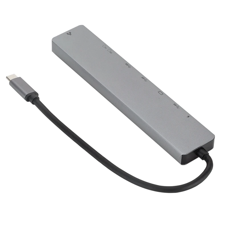 USB-хаб 8 в 1 с кардридером для TF/Mini SD карт | Компьютеры и офис