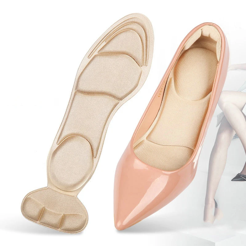 

Women's Shoes Insoles For Feet Massage High-heeled Shoes Insoles Anti-slip Anti-wear Breathable Shoe Cushion Orthopedic Insoles