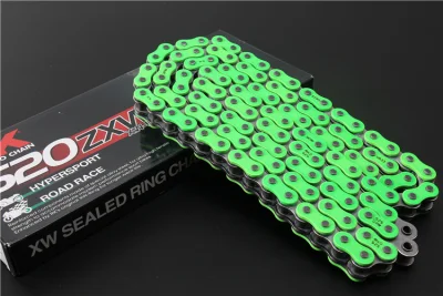RX-Ring цепи для мотоциклов золотые черные неоновые цвета 520 525 530