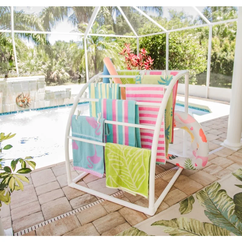 

7 Bar Curved TowelMaid Rack hangers for clothes clothes drying rack