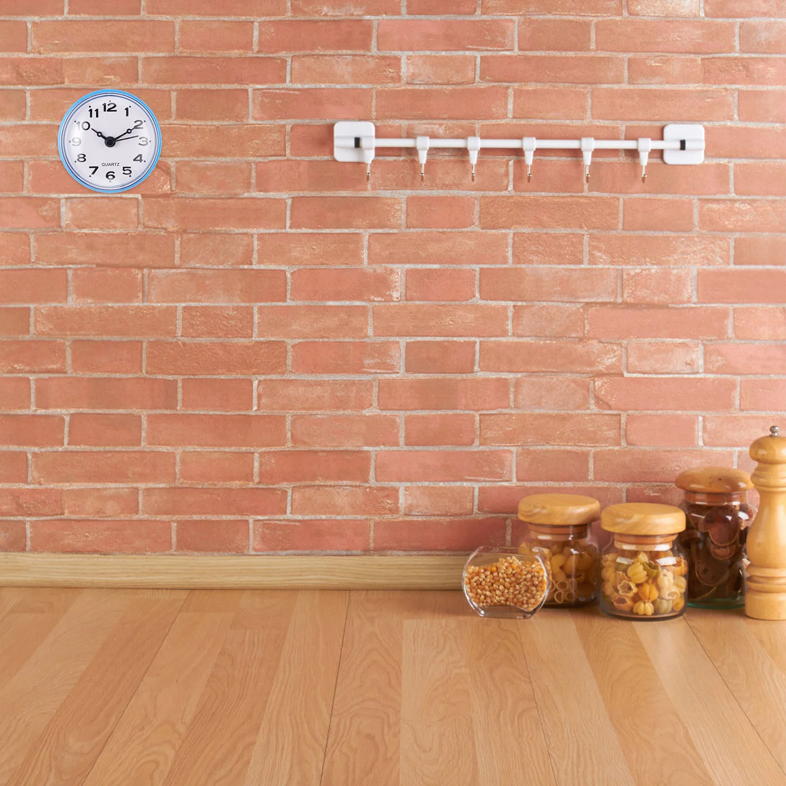 Уникальные настенные часы с присоской черное зеркало цифровой таймер