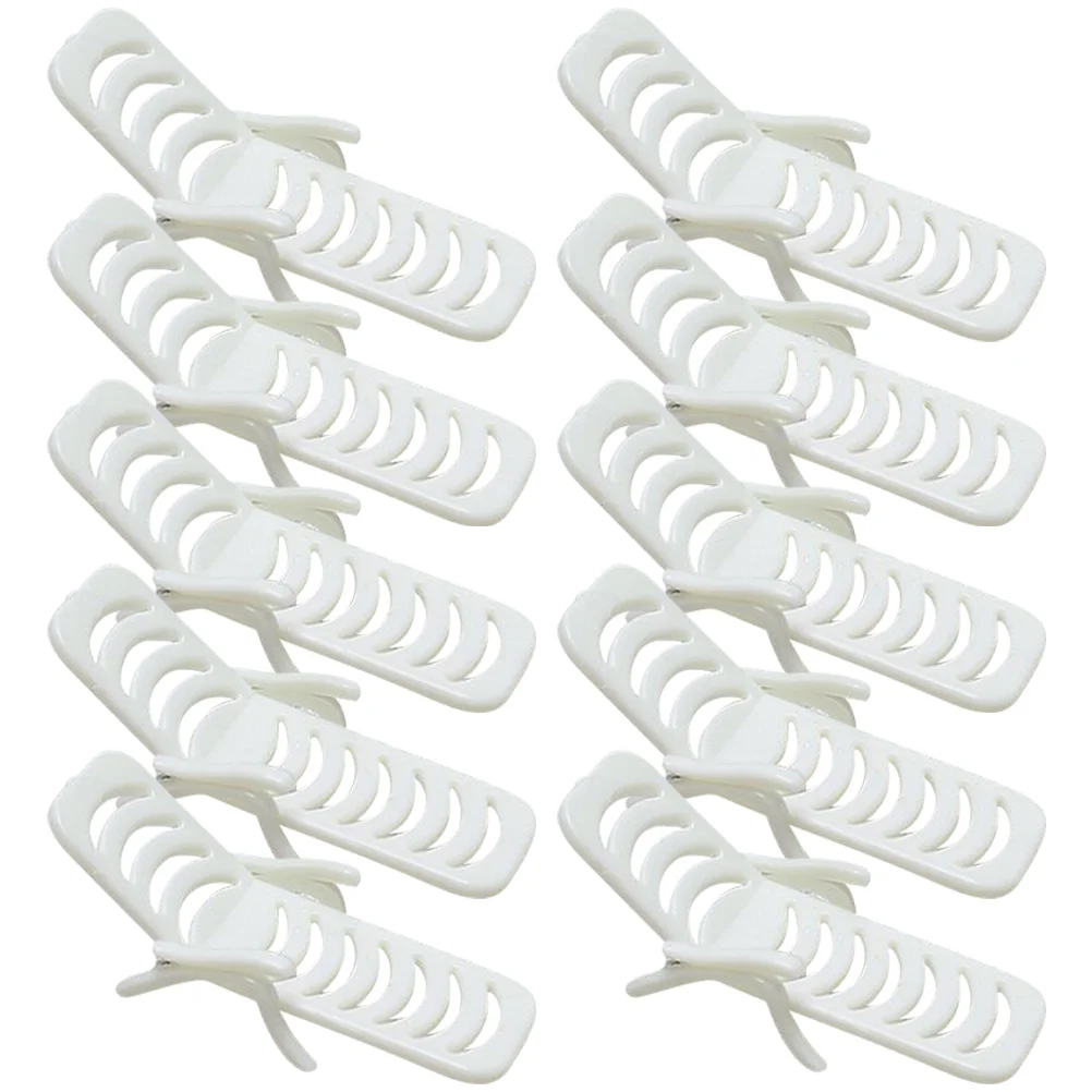 

10 Pcs Cake Accessories Mini Chair Succulents Miniature Beach Model Deck White