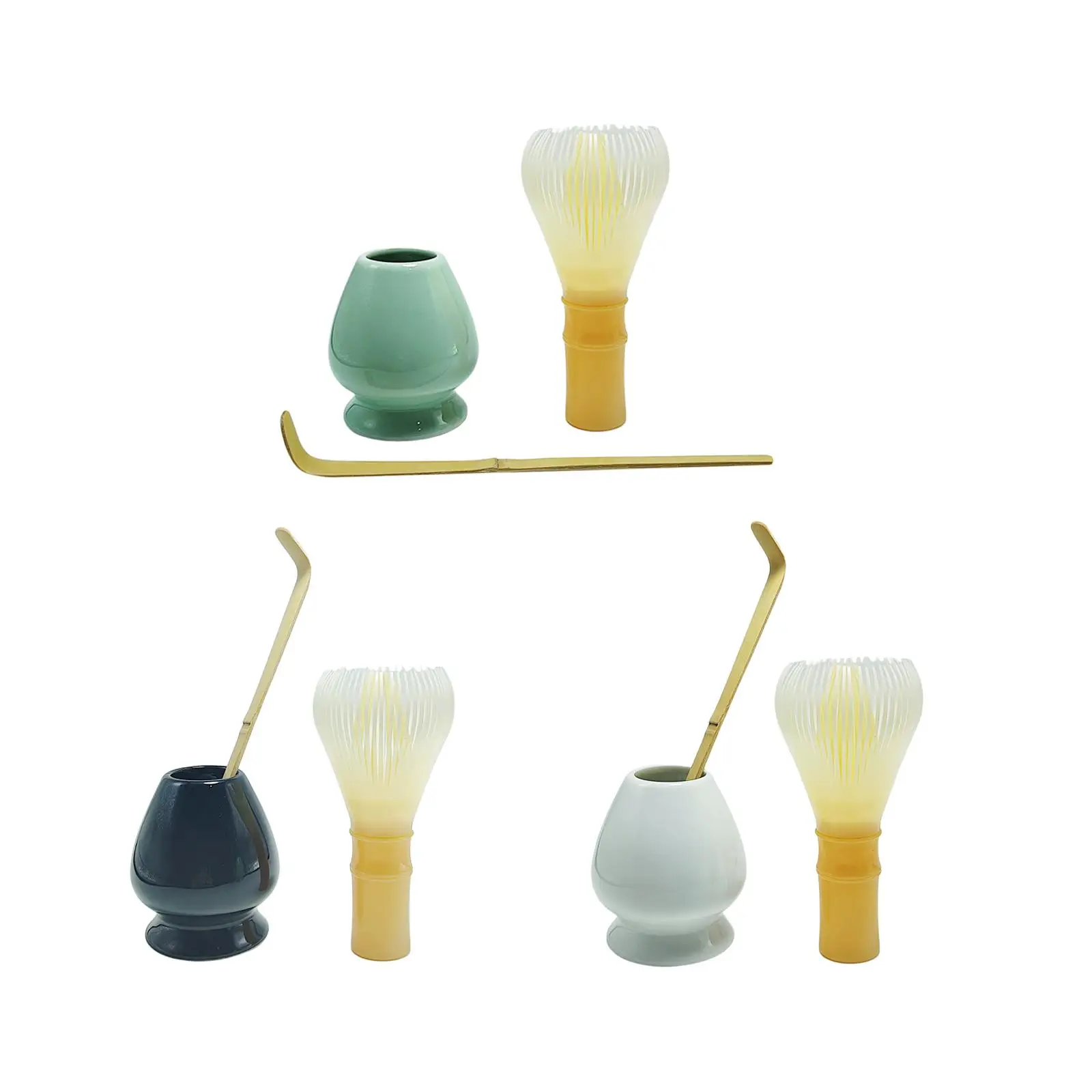 

3Pcs Tea Ceremony Whisk Set Tea Set Accessories for Party Tea Ceremony