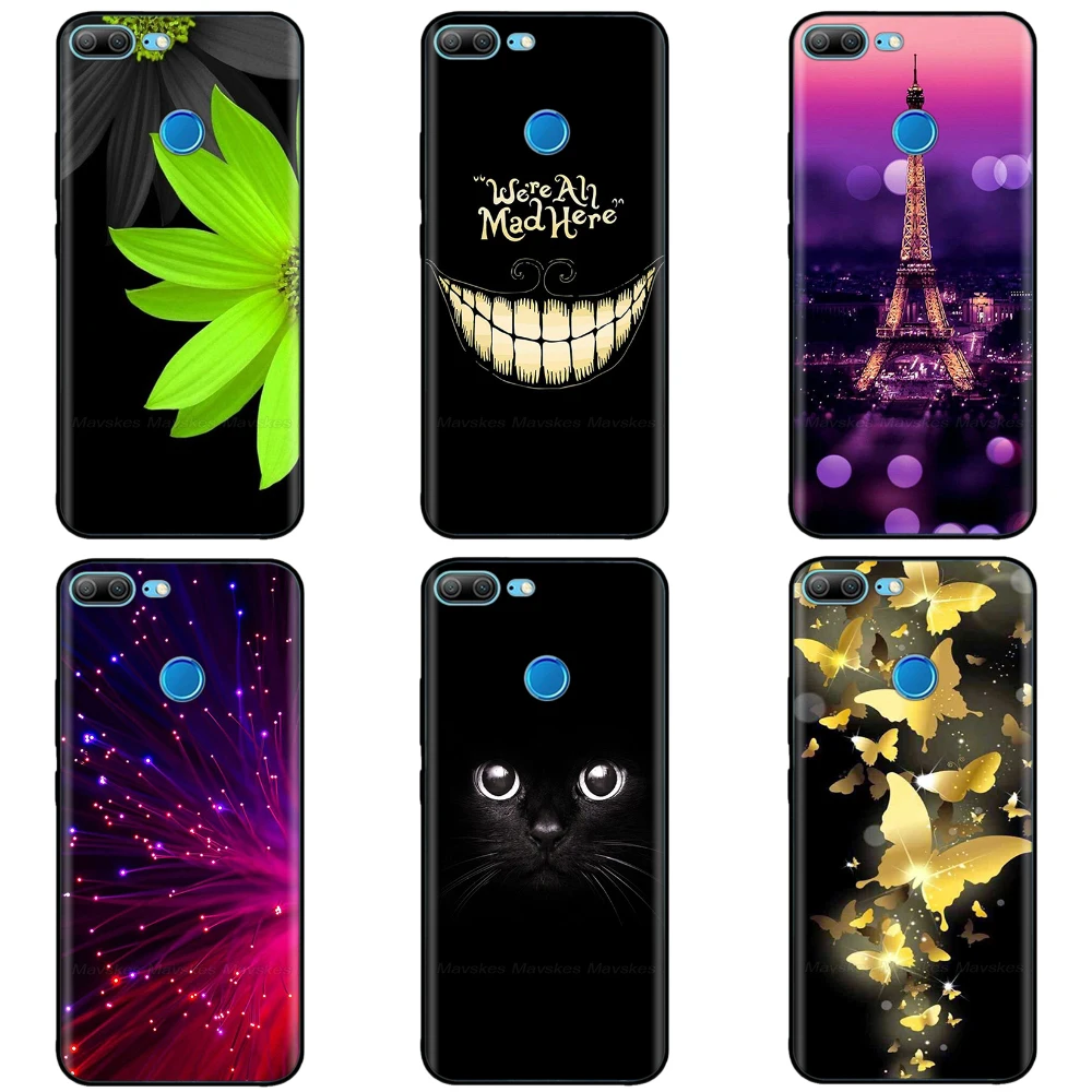 

For Fundas Honor 9 Lite Case Soft Silicone Bumper TPU Back Cover Phone Cases For Huawei Honor 9 Lite Case honor9 Coque Shell