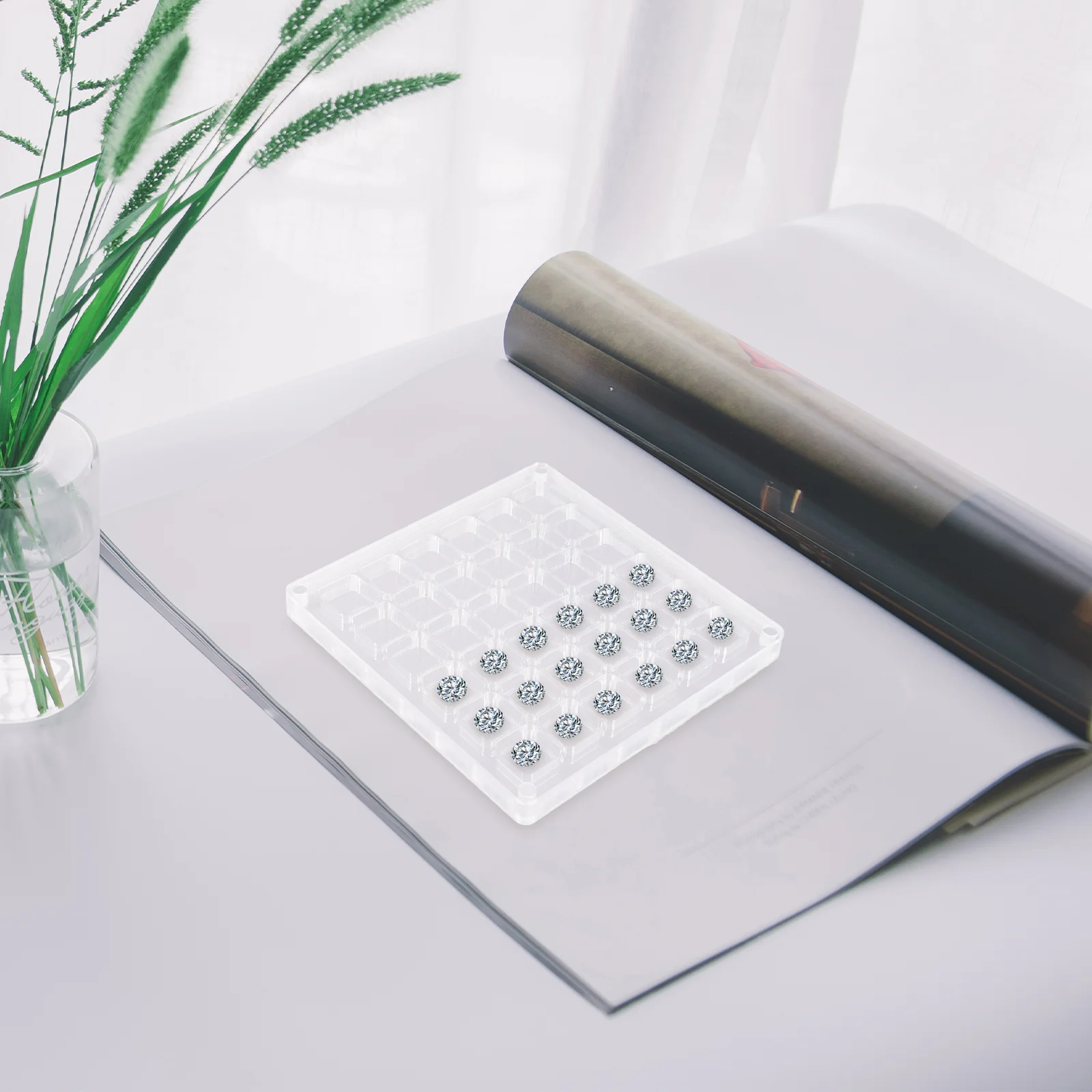 

Nail Storage Box Crochet Container Grids Case Tools Bead Accessories Beads Alt Containers Painting Diamond Organizer