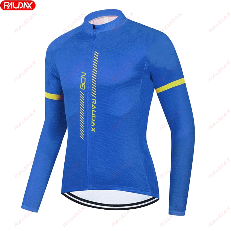 

2023Men's Cycling Suit Outdoor Long Sleeve Lightweight Windproof Cycling Suit Mountain Bike Autumn Shrinkproof Water Riding Suit