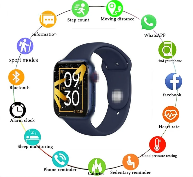 

X8 Max Men's Sports Tracker Sleep Monitor Women's Waterproof Watch Bluetooth Calling Smart Watch