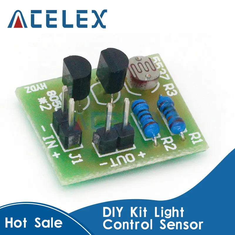 

DIY Kit светильник Управление Сенсор набор переключателей Фоточувствительный индукционный переключатель Наборы DIY Электронные школа интегра...