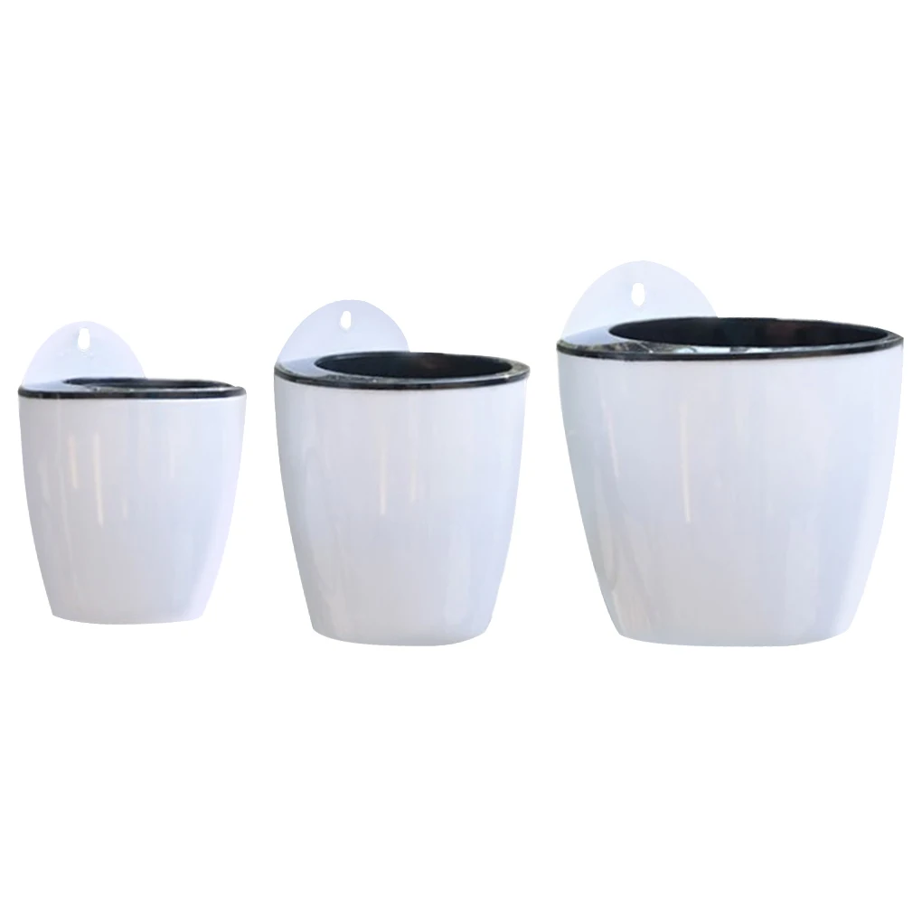 

Flower Pot Home Hotel Wall Hanging Succulent Planter Garden Greenhouse Detachable Flowerpot Gardening Supplies