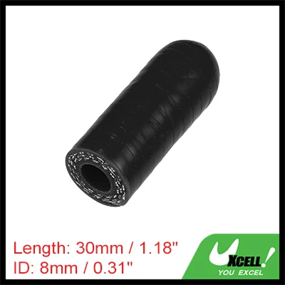 

UXCELL 1 шт. от 6 до 40 мм, черная автомобильная силиконовая резиновая заглушка для шланга, усиленная силиконовая заглушка для обходной трубки, универсальная