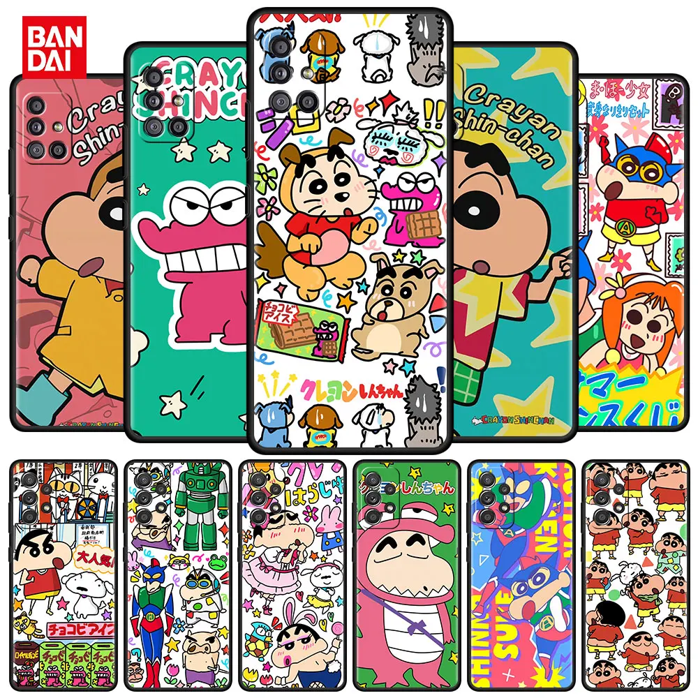 

Case For Samsung Galaxy A12 A52 A51 A73 A53 A33 A32 A23 A21s A71 A31 A41 A22 A11 A02s A01 A42 A72 Phone Cover Crayo ShinChan Sac