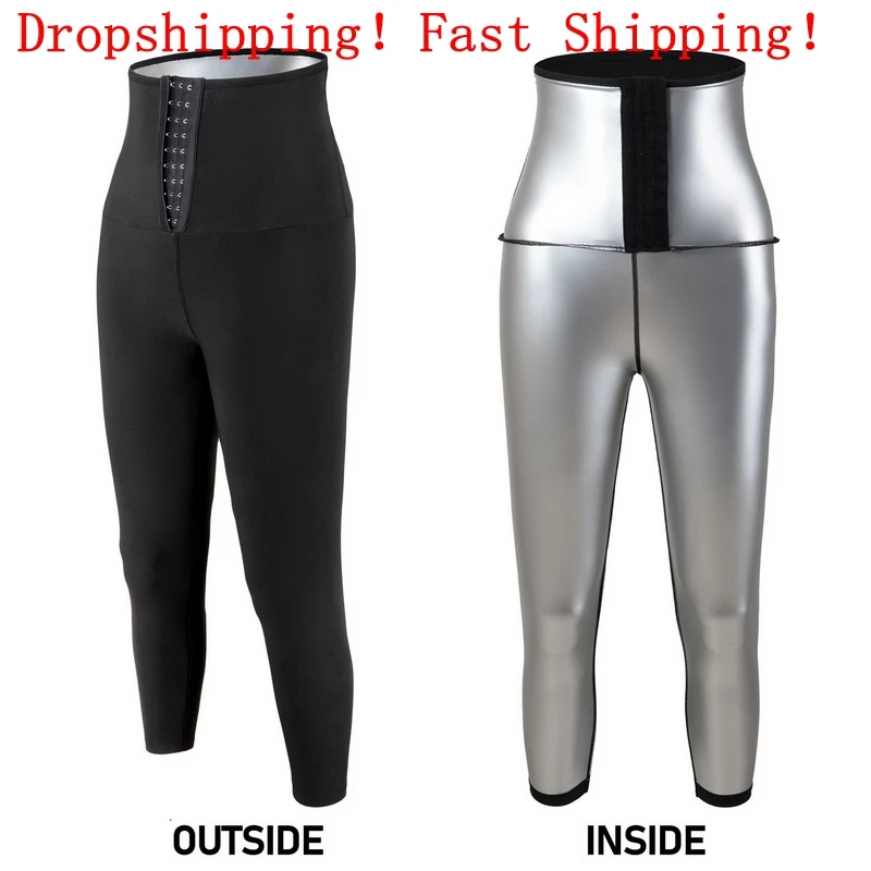 

Body Shaper Pants Sauna Shapers Hot Sweat Sauna Effect Slimming Pants Fitness Short Shapewear Workout Gym Leggings Fitness Pants
