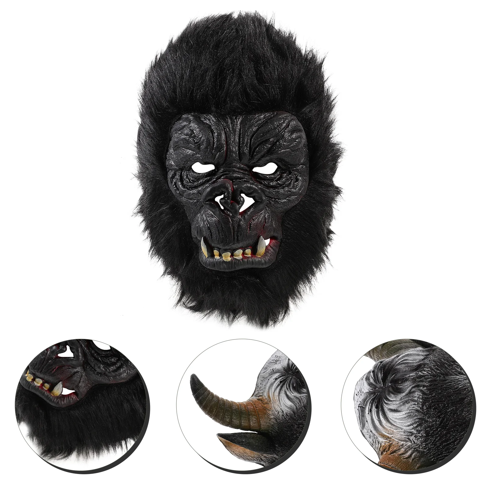 

Animal Gorilla Head Mask Novelty Halloween Dressing Up Costume For Party Props