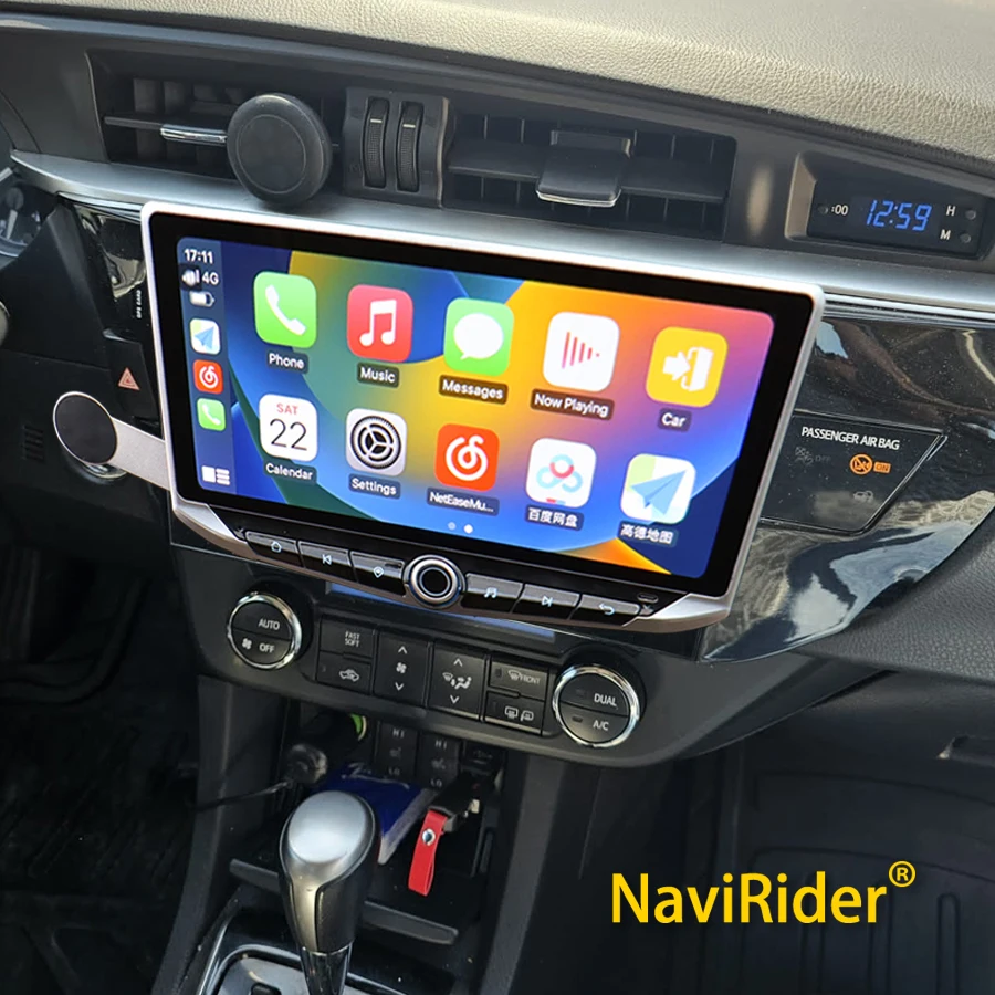 

10.88" Qled Android Screen For Toyota Corolla 2014 2015 Car Radio Multimedia Video Player Carplay WIFI GPS Navigation Head Unit