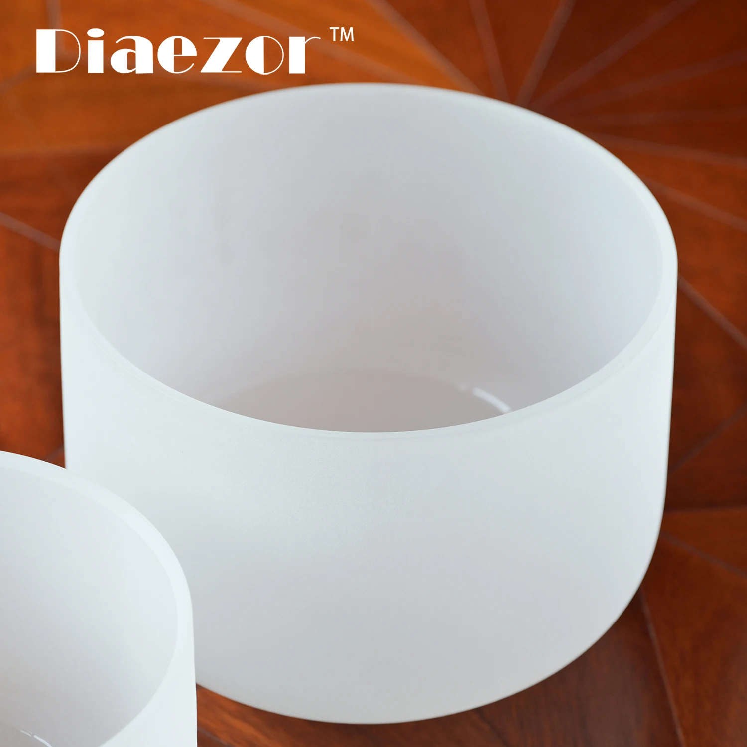 Diaezor 6-12 дюймов 7 шт. белый матовый кварц кристалл поющая чаша чакра для звукового