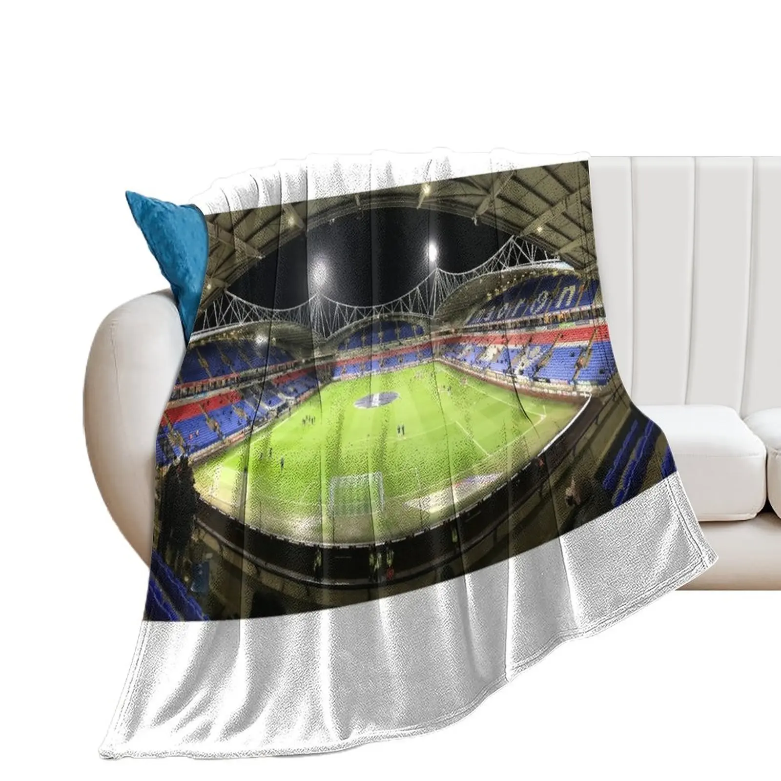 Одеяло Bolton Wanderers FC для дивана одеяла кровати лохматое клетчатое одеяло