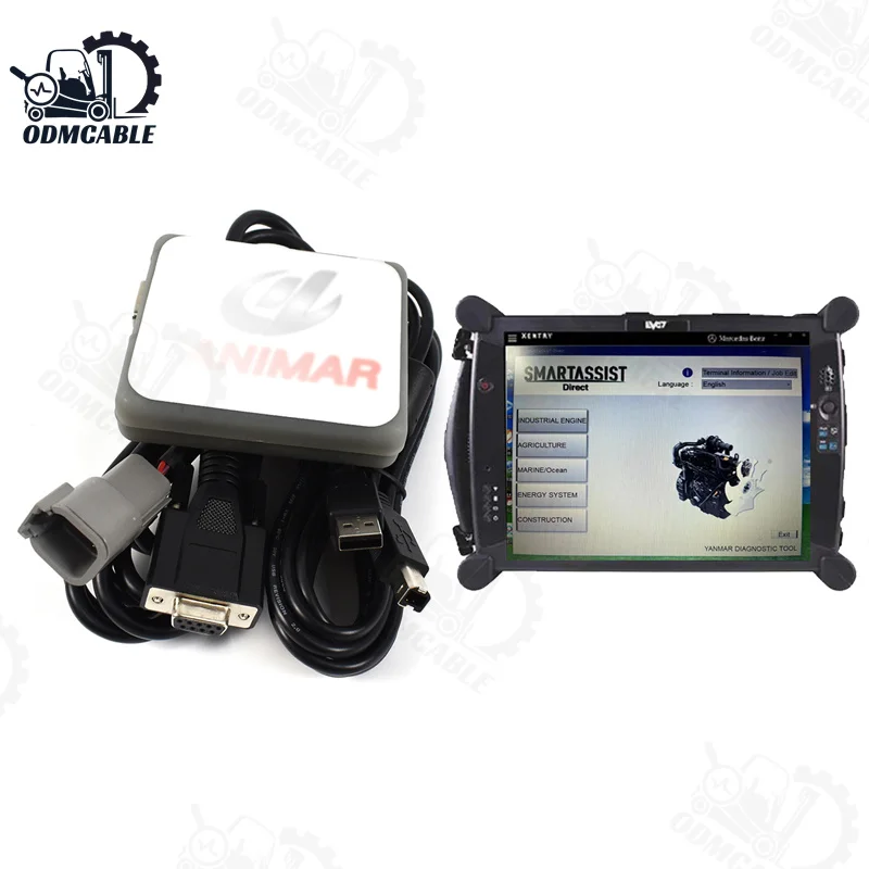 

FRO YANMAR NEW VERSION SOFTWARE OBD2 DIAGNOSTIC SCANNER WORK FOR AGRICULTURAL MACHINERY EVG7 TABLET